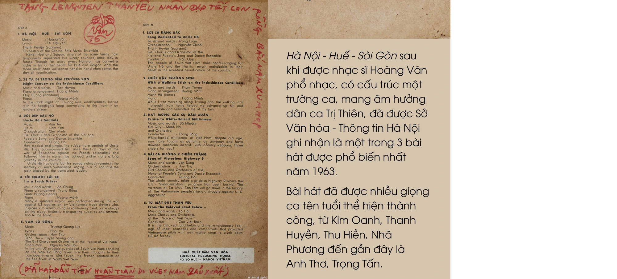 Nhà thơ Lê Nguyên, ảnh chụp tại Hà Nội năm 1955, trong kỳ nghỉ phép đầu tiên sau chiến dịch Điện Biên Phủ, sau đó ông quay lại Điện Biên Phủ để thu thập tư liệu cho bảo tàng Quân đội (Ảnh tư liệu gia đình)