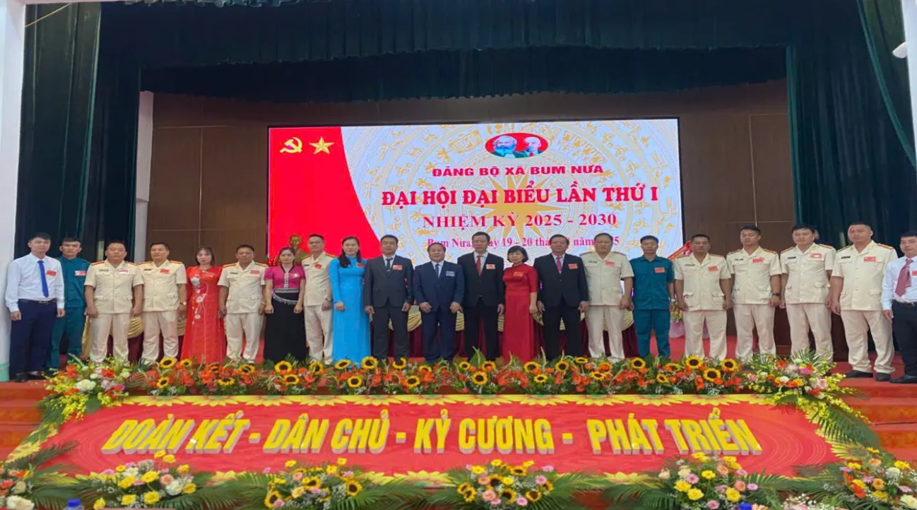 Đại Hội Đảng Bộ Xã Lần Thứ I, Nhiệm Kỳ 2025-2030 tại UBND Xã Bum Nưa, Tỉnh Lai Châu.