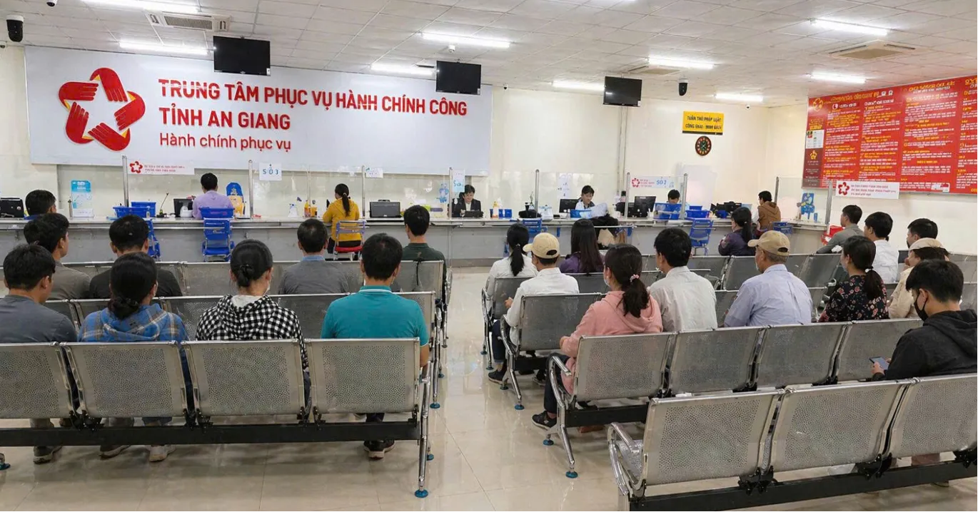 Trung tâm Hành chính công tỉnh An Giang – Tận tâm, chuyên nghiệp, vì nhân dân phục vụ.