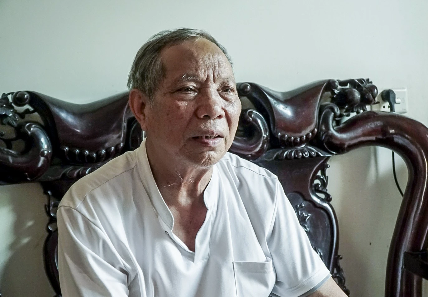 Cựu chiến binh Nguyễn Bá Mẽ