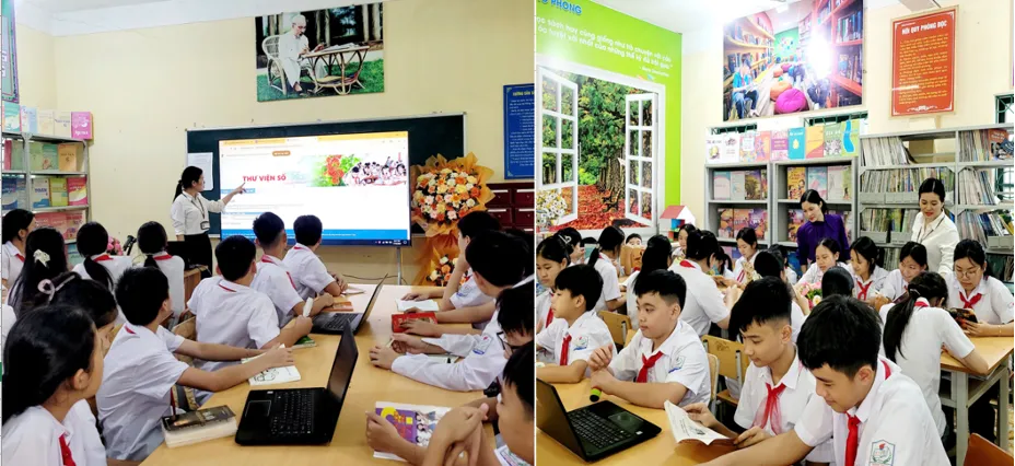 Khai mạc tuần lễ học tập suốt đời năm 2025  - Trường THCS Lê Hồng Phong.