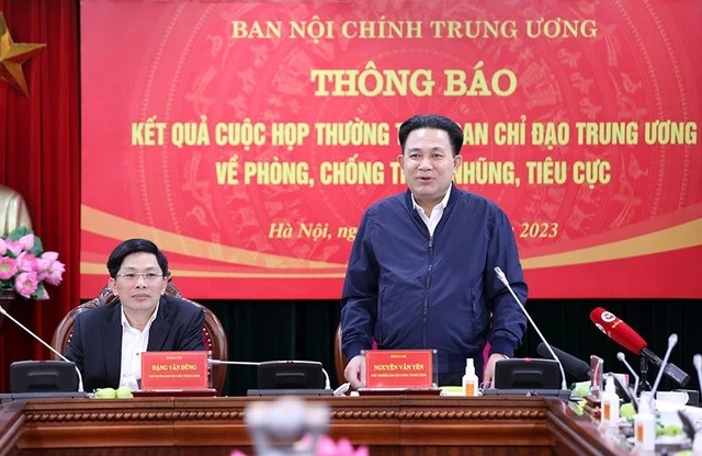 Đồng chí Nguyễn Văn Yên: Số tiền nhận hối lộ trên 5 triệu USD là vụ nhận hối lộ lớn nhất từ trước đến nay