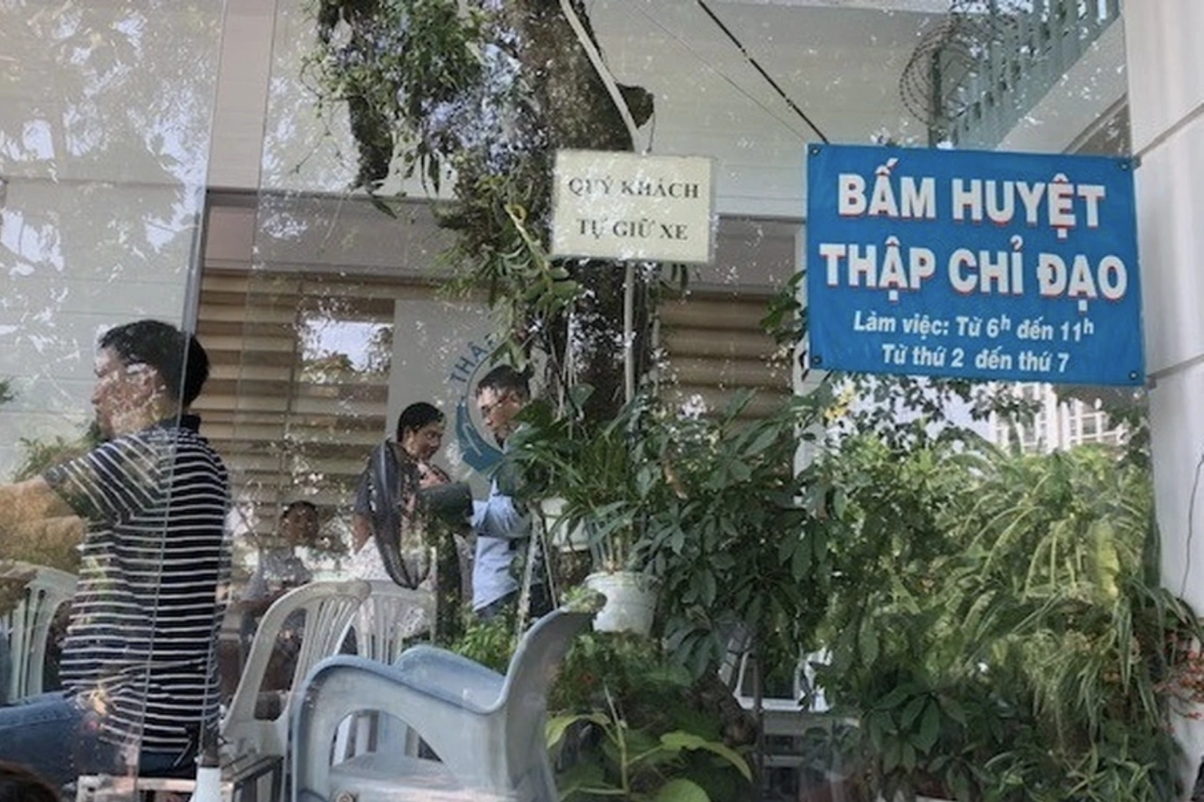 Cơ sở bấm huyệt thập chỉ đạo của ông Nguyễn Tam Kha, thời điểm 2019 (Ảnh: SYT).