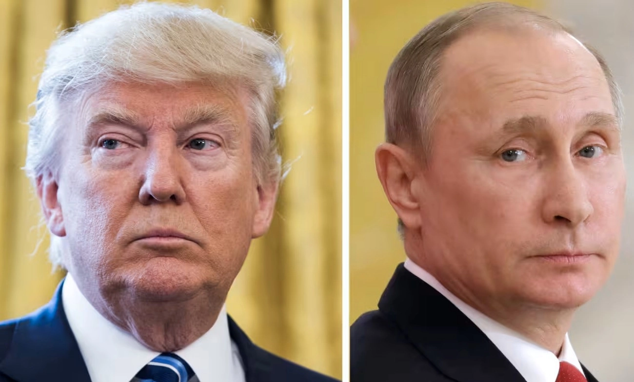 Ông Trump và ông Putin. Ảnh: EPA