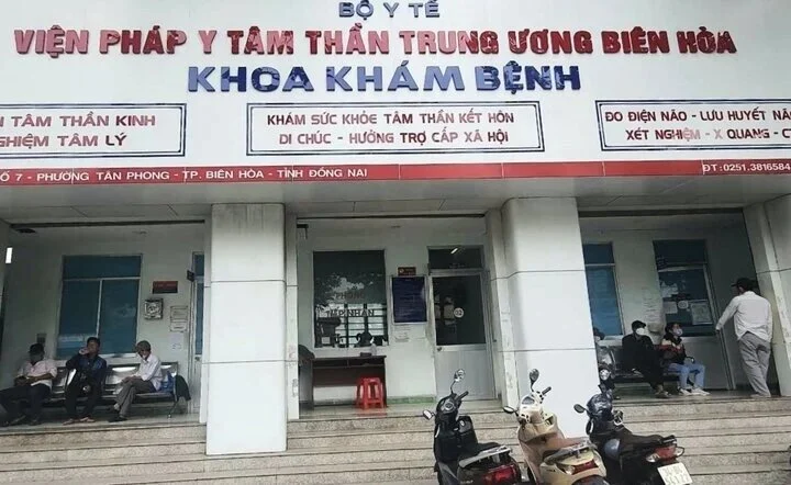 Viện Pháp y tâm thần Trương ương Biên Hòa. (Ảnh minh hoạ)