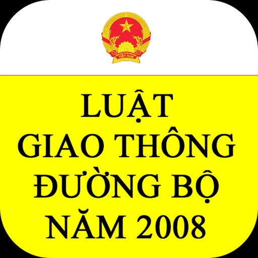 Luật Giao thông đường bộ 2008 23/2008/QH12 -  Luật Đường bộ - Áp dụng 2024