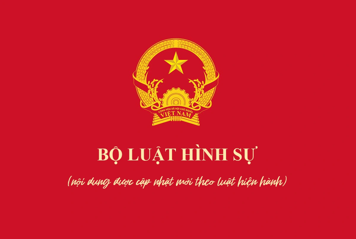 Bộ Luật Hình Sự 2015 số 100/2015/QH13 - Mới nhất