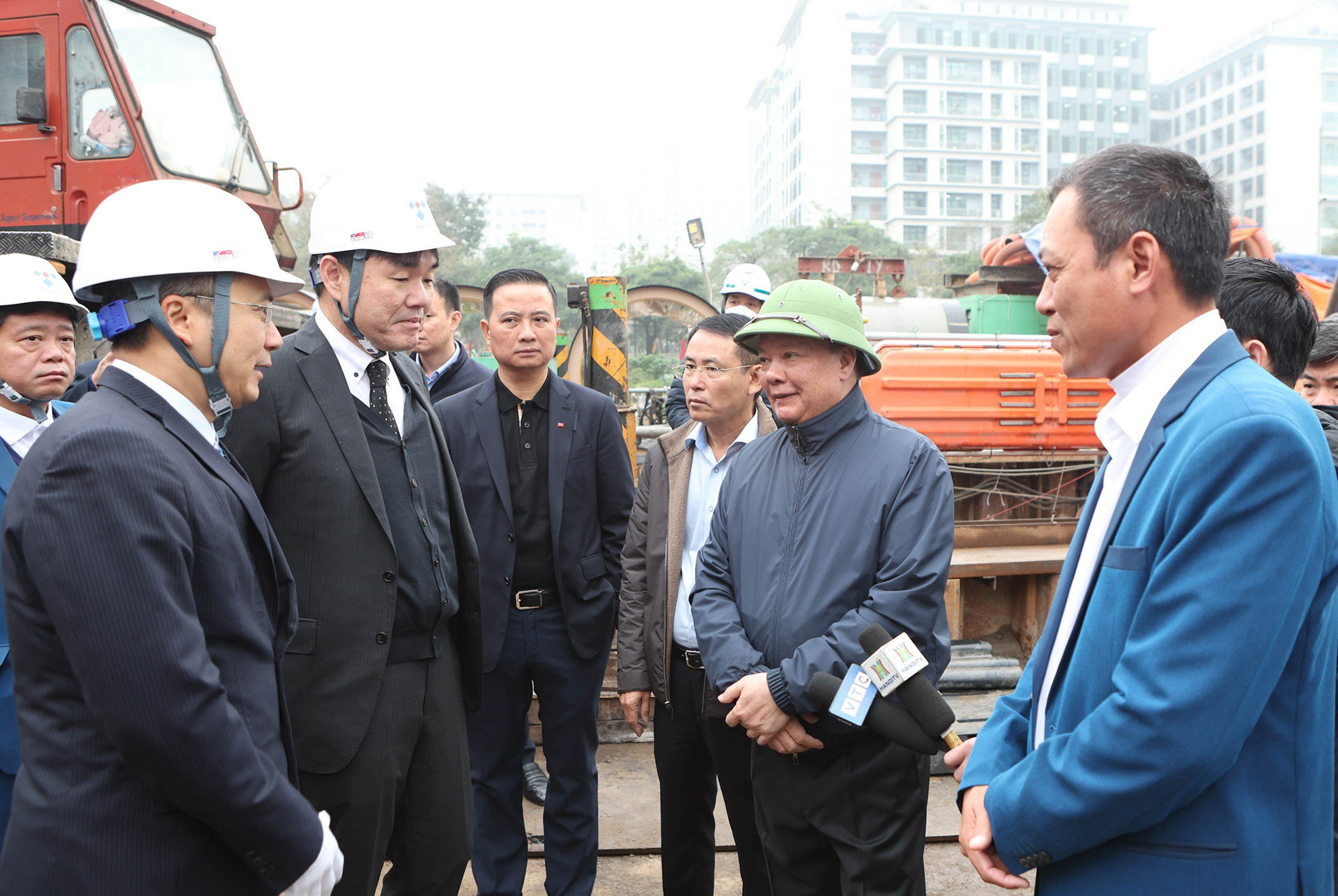 Bí thư Hà Nội đốc thúc tiến độ xây dựng hệ thống xử lý nước thải Yên Xá