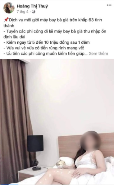 Lập Facebook giả ‘máy bay bà già’ lừa tuyển ‘phi công trẻ’ với giá 20 triệu đồng