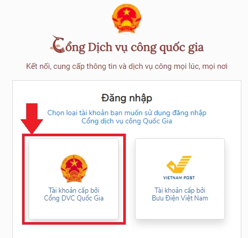 Lưu ý: Tài khoản cá nhân tạo lập bởi Cổng dịch vụ công Quốc gia chỉ được dùng đến hết 30-6