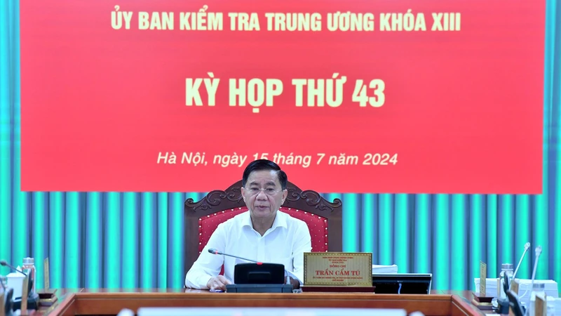 Ủy ban Kiểm tra Trung ương quyết định thi hành kỷ luật và đề nghị thi hành kỷ luật nhiều tổ chức đảng, đảng viên