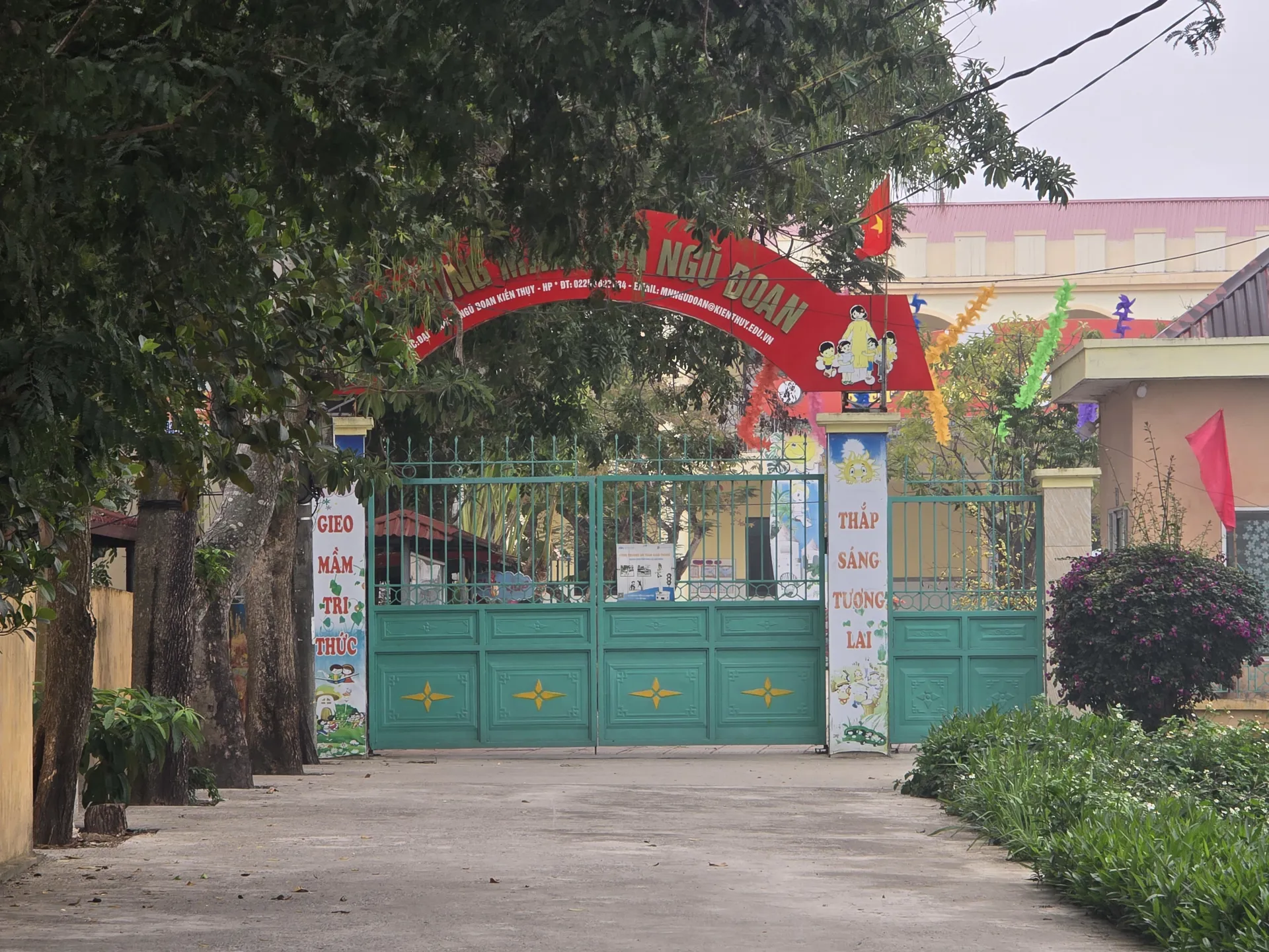 Hải Phòng: phụ huynh bức xúc nhiều khoản thu của Trường Mầm non Ngũ Đoan