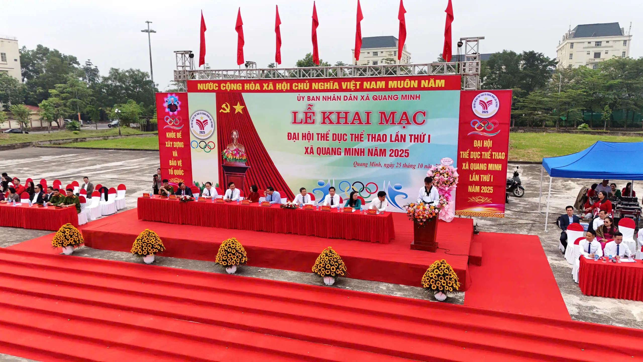 Đại hội thể dục - thể thao xã Quang Minh: Ngày hội của tinh thần rèn luyện và đoàn kết