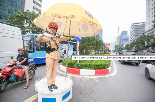 TP Hà Nội tạm cấm đường phục vụ Lễ ký Công ước Hà Nội