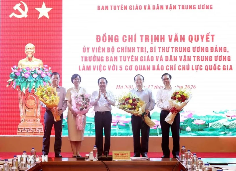 Cơ quan thông tấn, báo chí chủ lực tiếp tục sắp xếp, tổ chức bộ máy