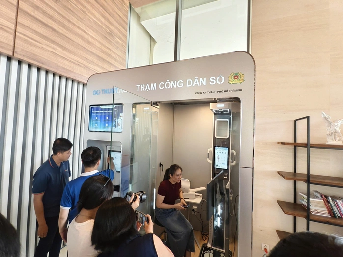 Trạm công dân số - người dân không cần đến công an vẫn được phục vụ