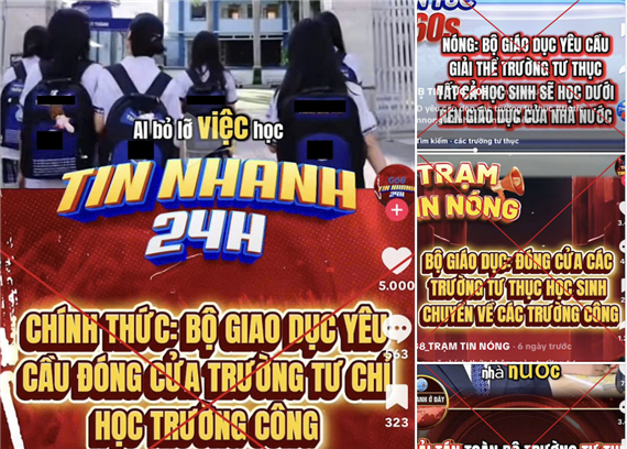 Bộ GD-ĐT lên tiếng về thông tin đóng cửa, giải tán trường tư