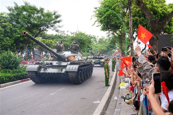 Lịch cấm đường ngày 27/8 tại Hà Nội phục vụ sơ duyệt diễu binh A80