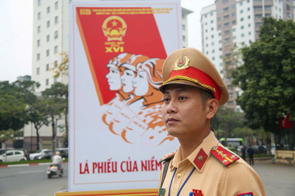 CSGT Hà Nội bảo đảm phương án phục vụ ngày bầu cử