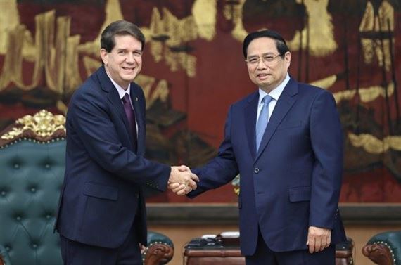 Thủ tướng Phạm Minh Chính tiếp Chủ tịch hãng thông tấn Prensa Latina của Cuba