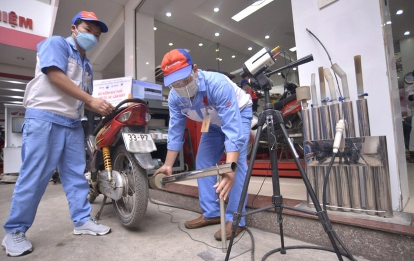 Đề xuất tiêu chuẩn khí thải cụ thể với từng loại xe máy