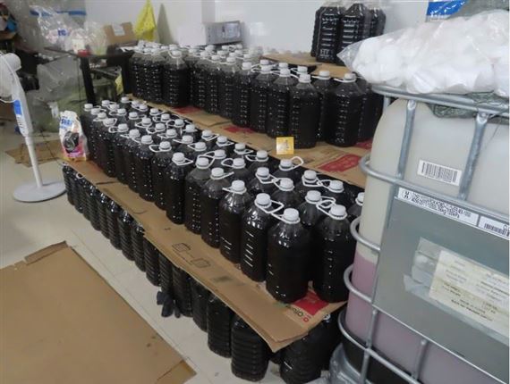 Danh tính đối tượng sản xuất hàng nghìn lít nước mắm giả