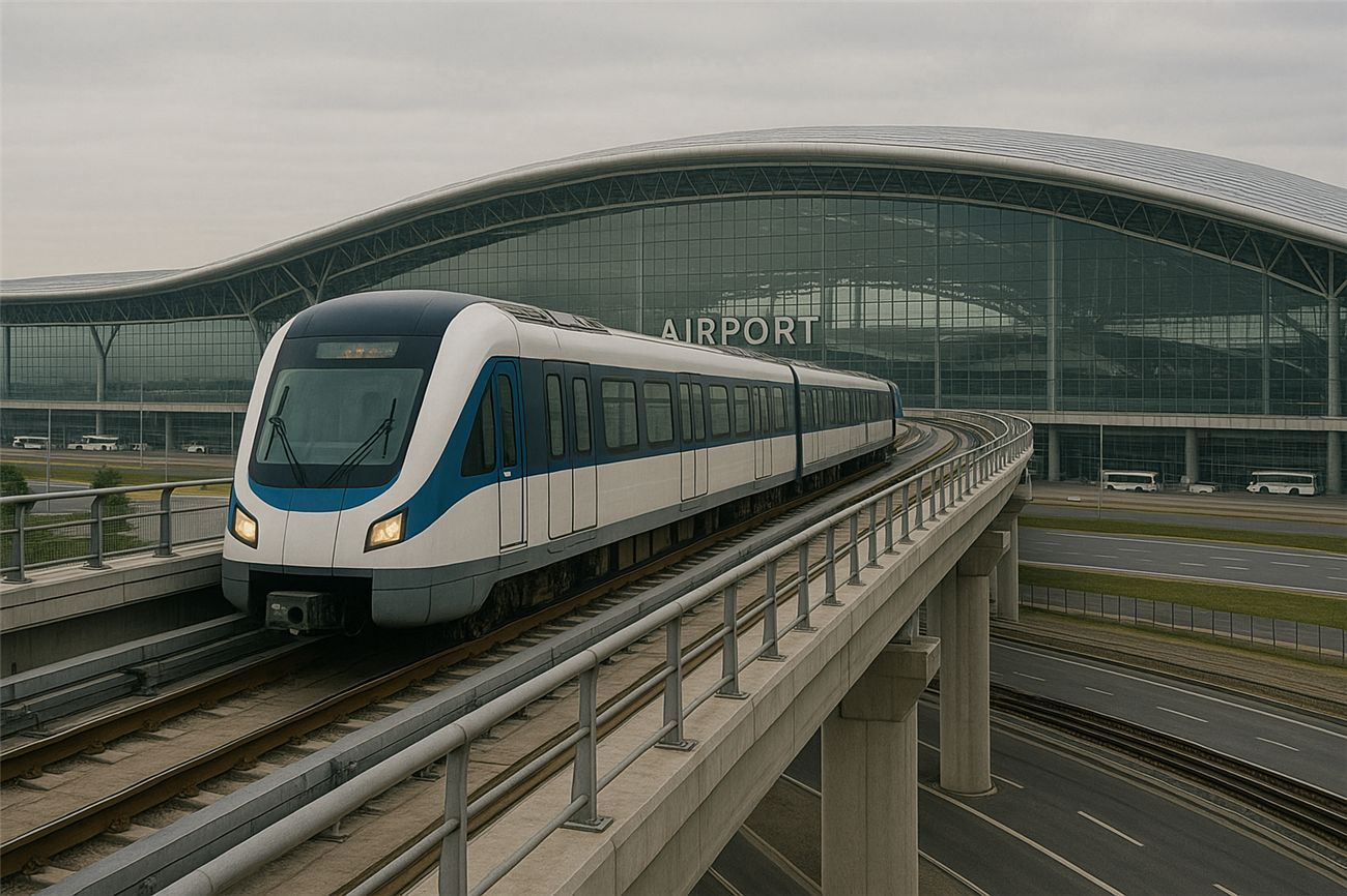 Đề xuất tuyến tàu điện 40 phút kết nối sân bay Tân Sơn Nhất - Long Thành