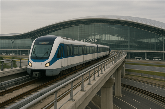 Đề xuất tuyến tàu điện 40 phút kết nối sân bay Tân Sơn Nhất - Long Thành