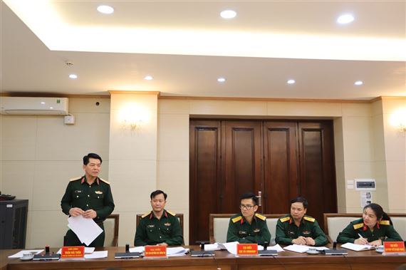 Xây dựng dự thảo Nghị định sửa đổi, bổ sung về chế độ trợ cấp một lần khi thôi phục vụ trong Quân đội