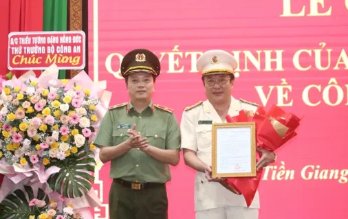 Đại tá Lâm Phước Nguyên làm Giám đốc Công an Tiền Giang