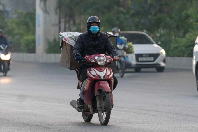 Không khí mức rất xấu, hại phổi như hút thuốc lá