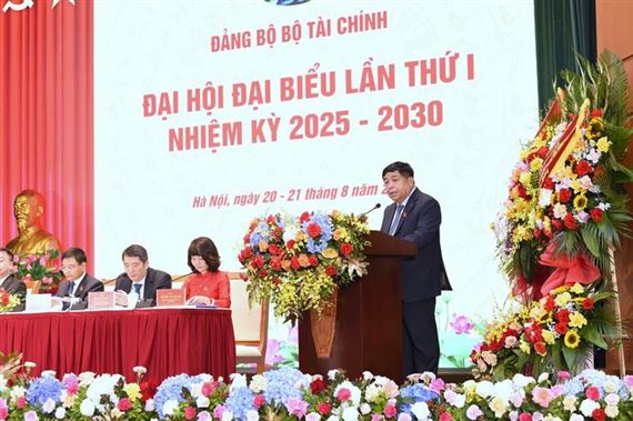 Bộ Tài chính: Đoàn kết - Tiên phong - Đổi mới - Trí tuệ - Bản lĩnh