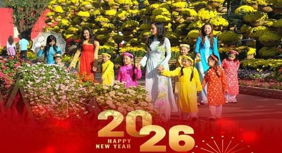 Công chức, viên chức nghỉ Tết Dương lịch 2026 4 ngày