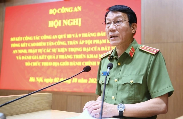 Đại tướng Lương Tam Quang yêu cầu tập trung đấu tranh với tội phạm tham nhũng