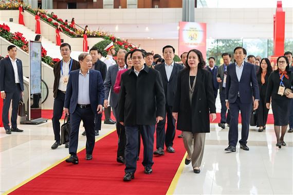 Thủ tướng kiểm tra công tác chuẩn bị Đại hội Thi đua yêu nước toàn quốc