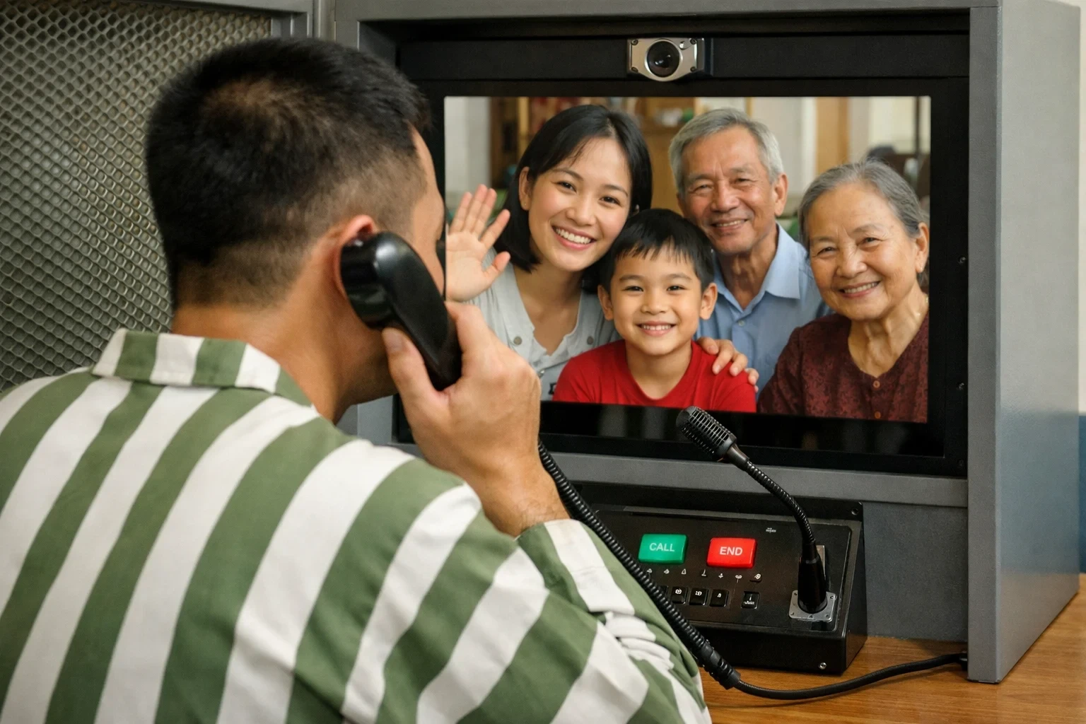 Bộ Quốc phòng đề xuất phạm nhân được gọi video miễn phí với người thân