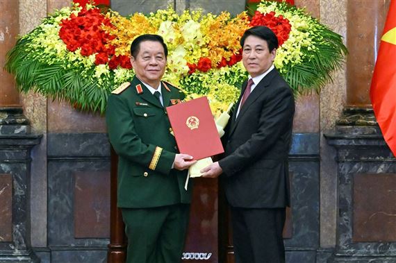 Đại tướng Nguyễn Trọng Nghĩa giữ chức Chủ nhiệm Tổng cục Chính trị