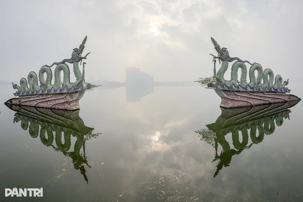 Hà Nội đang trải qua những ngày siêu ô nhiễm không khí từ sáng tới đêm