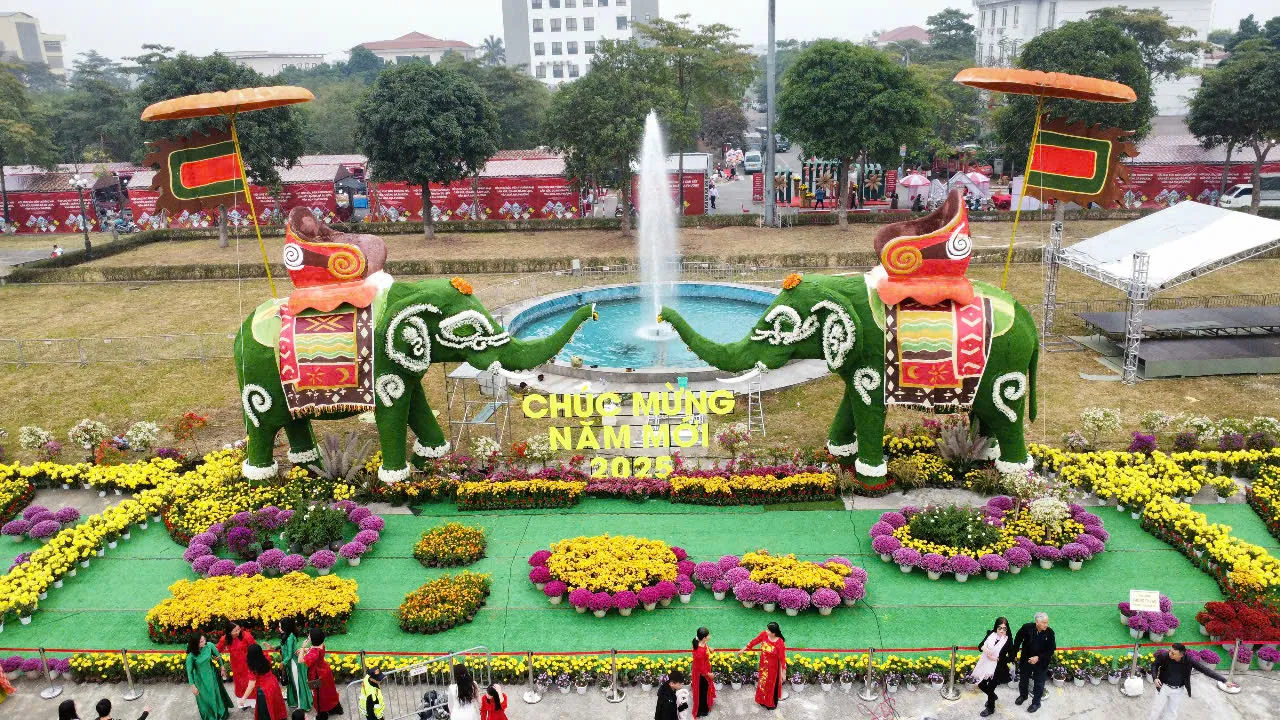 Festival hoa Mê Linh lần thứ 2 - Lễ hội hoa lớn nhất miền Bắc