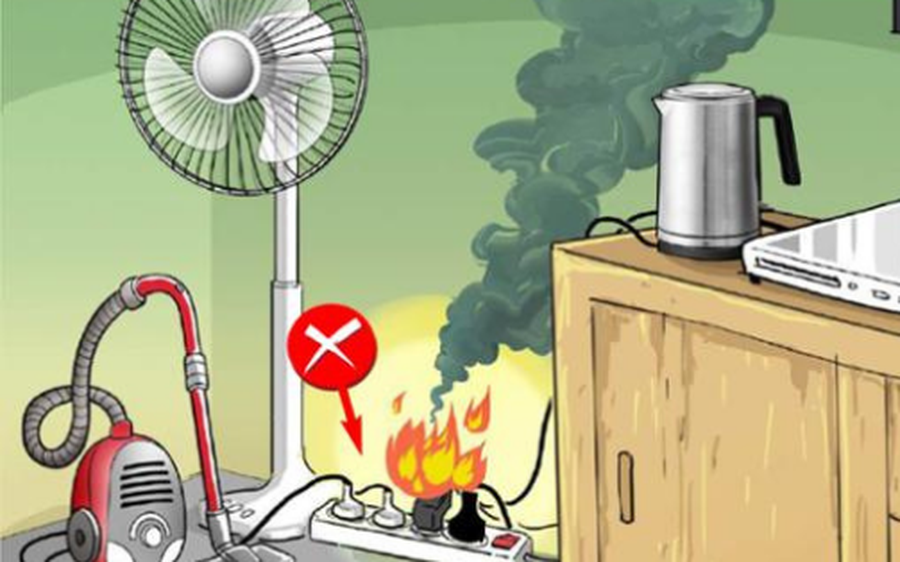Biện pháp bảo đảm an toàn phòng cháy, chữa cháy trong sử dụng điện tại gia đình mùa nắng nóng