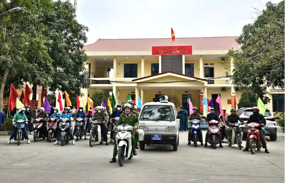 Hà Nội: UBND Thị trấn Quang Minh (Mê Linh) phát động phong trào thi đua “Sáng – Xanh - Sạch – Đẹp”