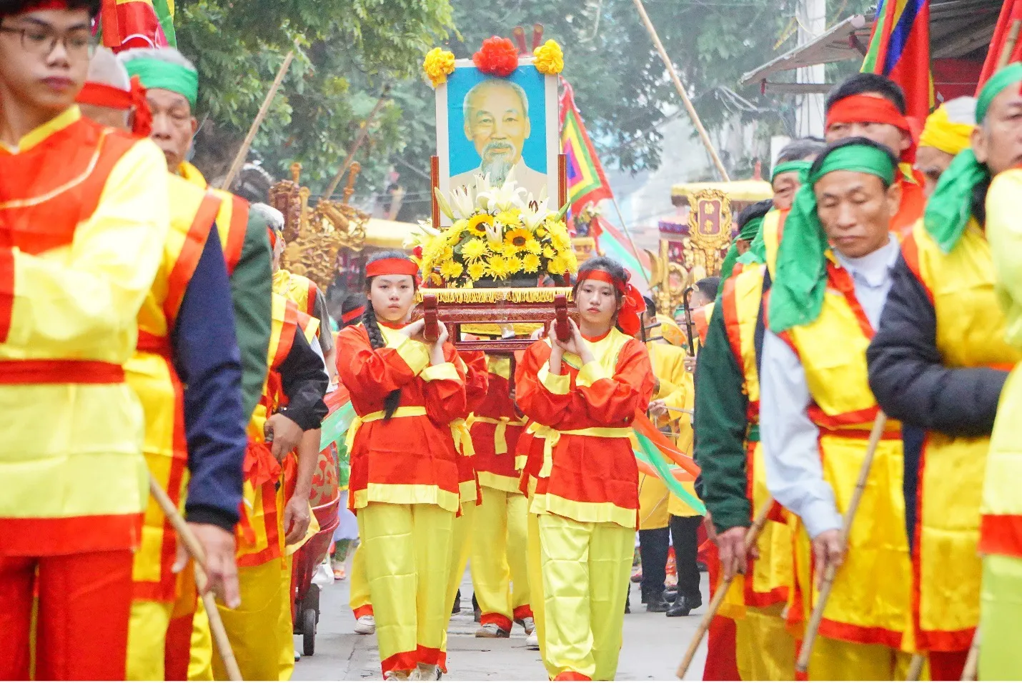 Đặc sắc Lễ hội truyền thống Đình – chùa tại Thị trấn Quang Minh, huyện Mê Linh, TP Hà Nội