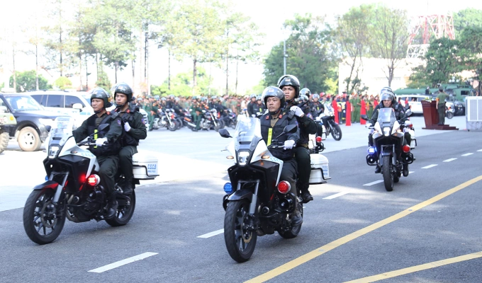 Công an TP HCM ra quân trấn áp tội phạm trong 3 tháng