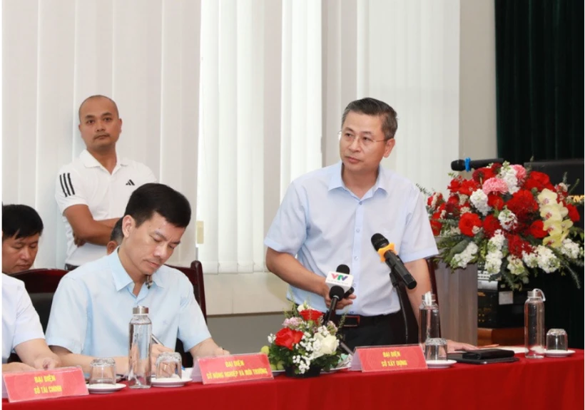 Bí thư Hà Nội yêu cầu đẩy nhanh tiến độ dự án chống ngập trước mùa mưa