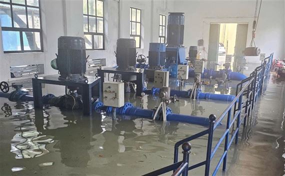 40.000 khách hàng bị mất nước do nhà máy ngập
