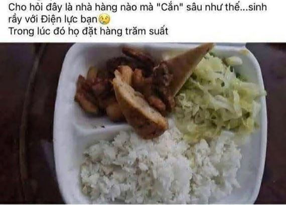 Bán cơm giá cắt cổ cho thợ điện, nhà hàng Nghệ An chữa thành suất miễn phí?