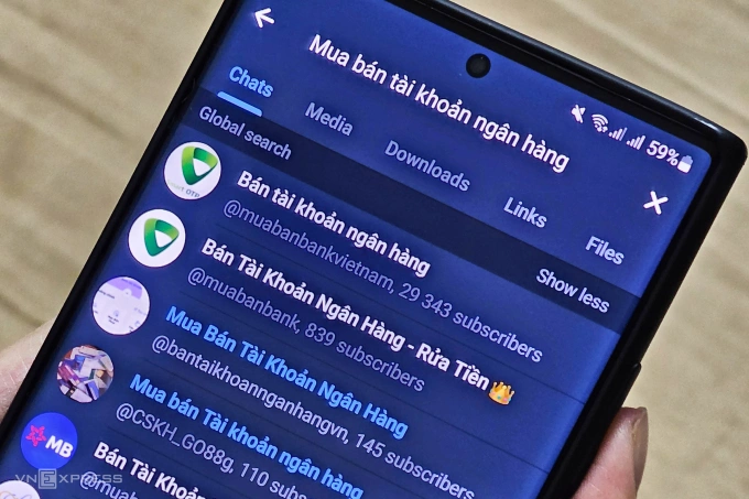 Đề xuất giao dịch tài khoản ngân hàng, đời tư là dữ liệu cá nhân nhạy cảm