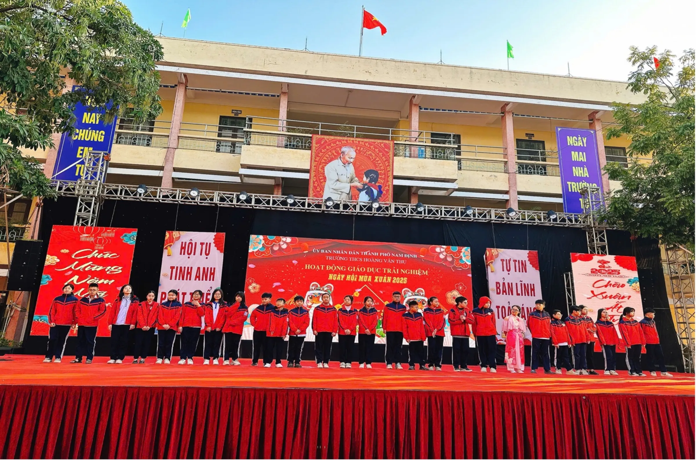 Trường THCS Hoàng Văn Thụ - Nam Định: Lan tỏa giá trị giáo dục toàn diện, vun đắp tương lai thế hệ trẻ