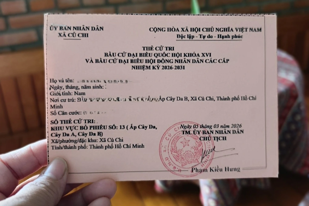 Giấy tờ bắt buộc phải có khi đi bầu cử