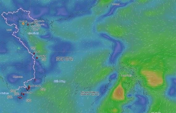 Dự báo diễn biến thời tiết xấu từ ngày 7.2 do đợt không khí lạnh mới